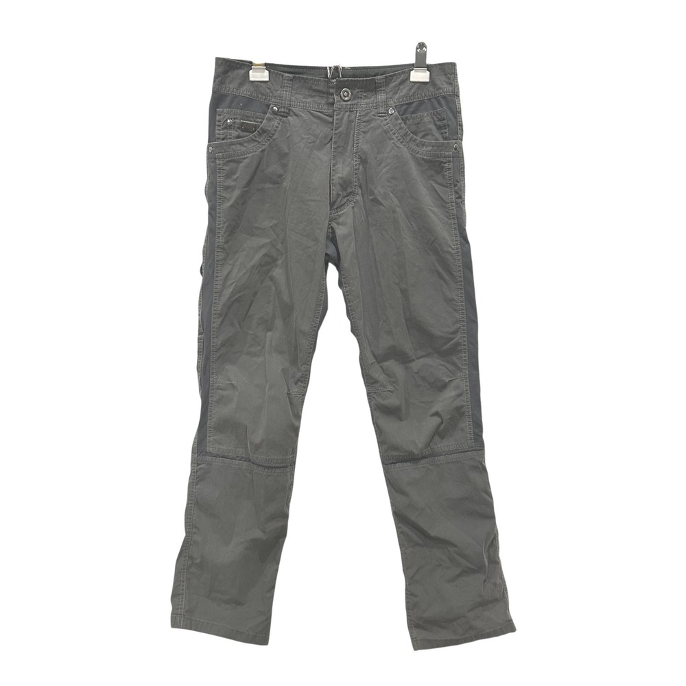 Kuhl Radikl Mens Pants Gray Hybrid Enduro Fabric Outdoor Hiking 30x30 Mountain